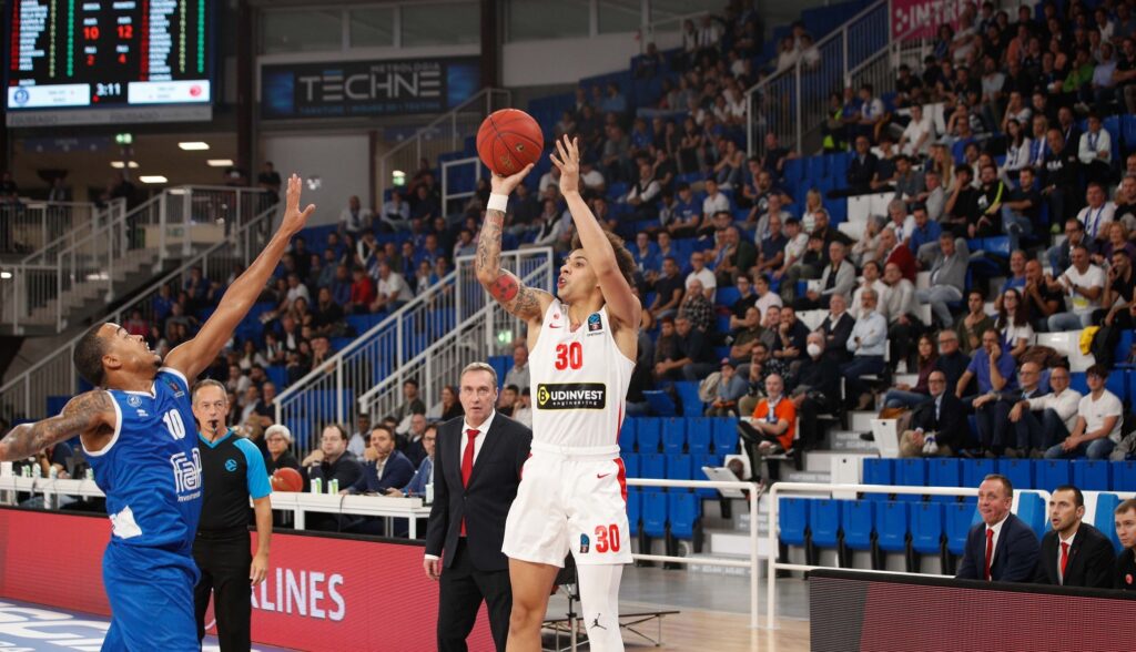 Латвійсько-естонська ліга. “Пярну” — “Прометей” 71:77 2 Латвійсько-естонська ліга. “Пярну” — “Прометей” 71:77 1