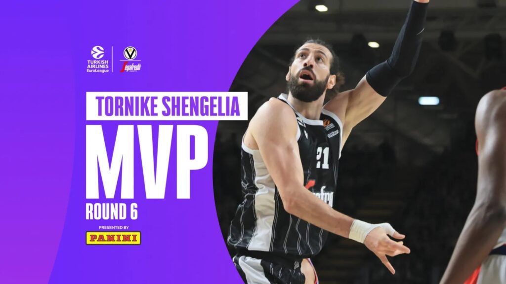 Форвард "Віртуса" – MVP 6-го туру Євроліги 2 Форвард "Віртуса" – MVP 6-го туру Євроліги 1