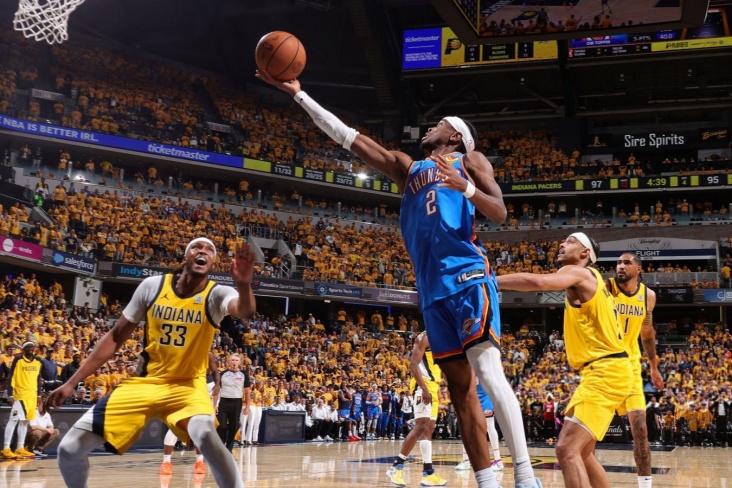 Гілджес-Александер встановив рекорд останніх 63 років і дивом витягнув "Оклахому" в фіналі НБА 2 Гілджес-Александер встановив рекорд останніх 63 років і дивом витягнув "Оклахому" в фіналі НБА 1