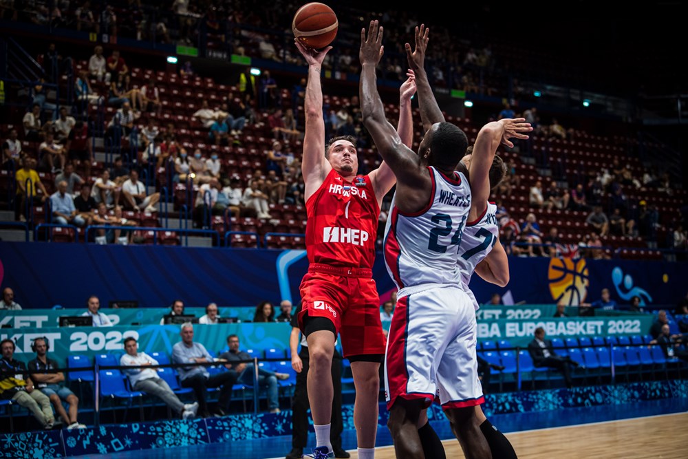 Євробаскет-2022: Хорватія впевнено переграла Велику Британію 2 Євробаскет-2022: Хорватія впевнено переграла Велику Британію 1