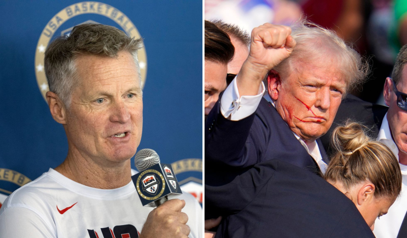 Стів Керр емоційно відреагував на спробу вбивства Дональда Трампа в США 2 Стів Керр емоційно відреагував на спробу вбивства Дональда Трампа в США 1