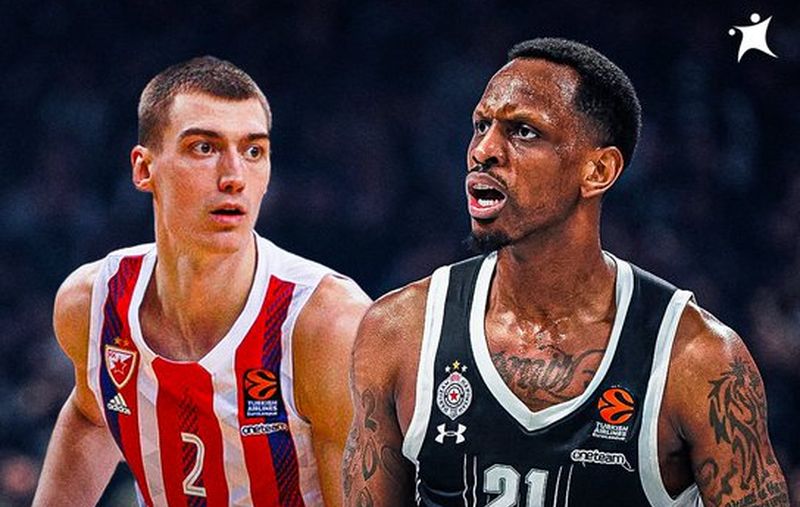 Гравці "Партизана" і "Црвени Звєзди" побилися перед матчем фінальної серії 2 Гравці "Партизана" і "Црвени Звєзди" побилися перед матчем фінальної серії 1