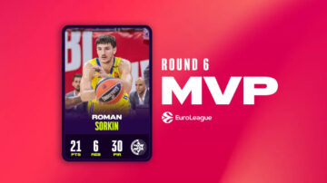 Форвард "Маккабі" – MVP 6-го туру Євроліги 4 Форвард "Маккабі" – MVP 6-го туру Євроліги 3