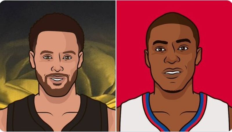 Стеф Каррі зрівнявся з Джамалом Кроуфордом за точними кидками зі своєї половини майданчика 2 - basket.com.ua Стеф Каррі зрівнявся з Джамалом Кроуфордом за точними кидками зі своєї половини майданчика 1 - basket.com.ua