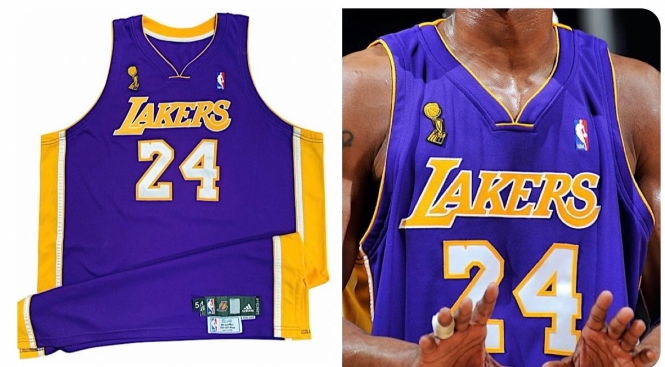 Майку Кобі Браянта з програшного матчу продали на аукціоні за рекордну божевільну суму 2 Майку Кобі Браянта з програшного матчу продали на аукціоні за рекордну божевільну суму 1