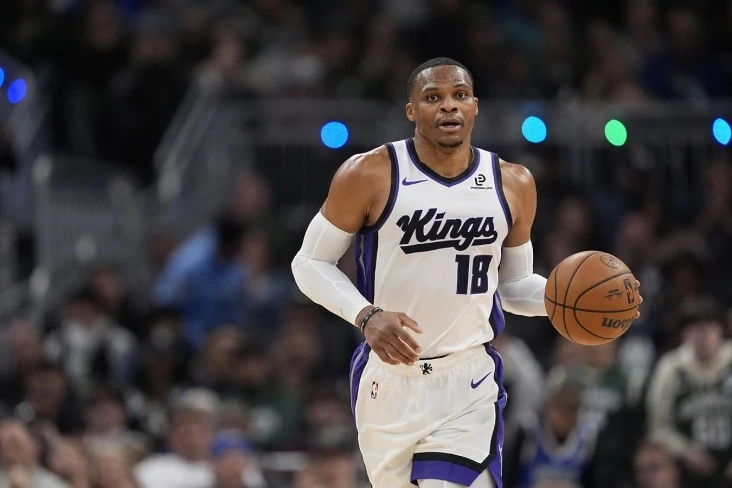 Рассел Вестбрук встановив три рекорди всіх часів НБА і приніс команді перемогу над "Голден Стейт" 2 Рассел Вестбрук встановив три рекорди всіх часів НБА і приніс команді перемогу над "Голден Стейт" 1