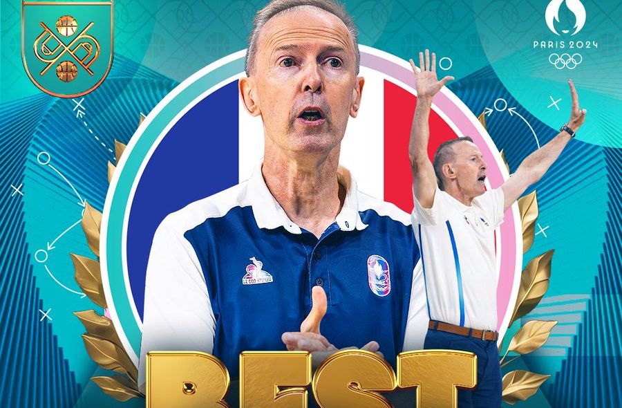 Венсан Колле - найкращий головний тренер баскетбольного турніру Олімпійських ігор-2024 2 Венсан Колле - найкращий головний тренер баскетбольного турніру Олімпійських ігор-2024 1