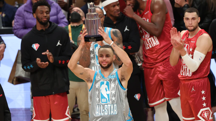 Стефен Карри установил рекорд по трехочковым и стал MVP Матча звёзд НБА 1 - basket.com.ua