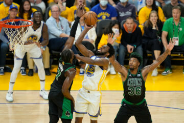 Вражаюча гра Ендрю Віггінса в п’ятому матчі фіналу НБА: хайлайти 31