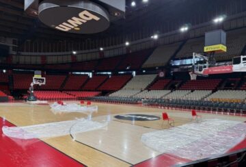 Дощ зіпсував арену топ-клубу Євроліги 31 - basket.com.ua