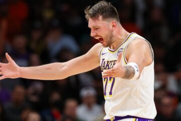 Леброн підкорив видатний рекорд Меджика, Дончич перевершив неймовірне досягнення Браянта в дербі ЛА 31 - basket.com.ua