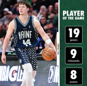 Максим Шульга набрав вражаючу статистику і вп'яте за сезон був визнаний кращим гравцем матчу G-Ліги 49 - basket.com.ua