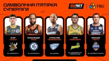 Визначено символічну збірну регулярного чемпіонату Суперліги GGBET 41 - basket.com.ua