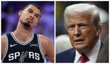 Дональд Трамп звернувся до Віктора Вембаньями перед історичним візитом на фінал НБА 59 - basket.com.ua