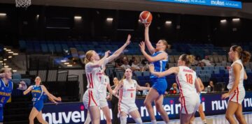 Жіночий Євробаскет U-20: Україна - Словаччина 57:71 39 - basket.com.ua