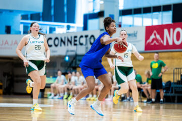 Жіночий чемпіонат Європи U-16. Україна — Болгарія 59:69 23