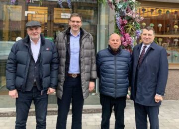 У Києві відбулась зустріч президентів федерацій баскетболу України, Латвії та міністра молоді і спорту 63