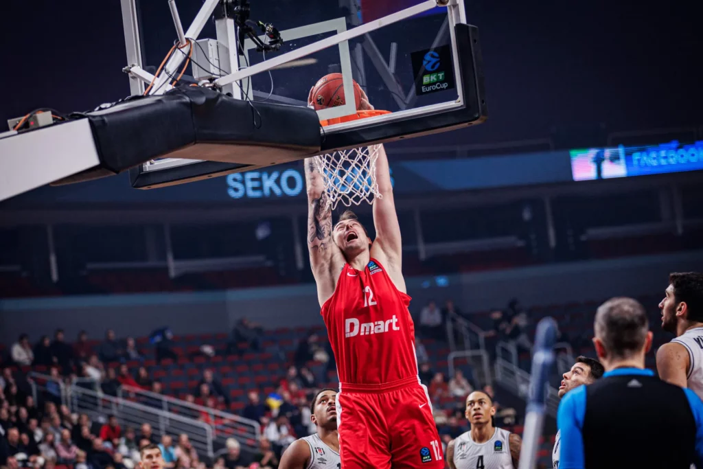 Центровий “Прометея” — MVP 11 туру в Єврокубку 1