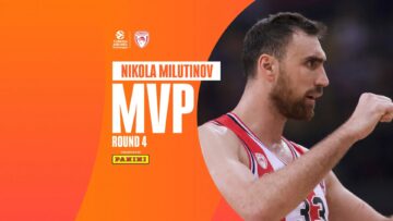 Центровий "Олімпіакоса" – MVP 4-го туру Євроліги 29 - basket.com.ua