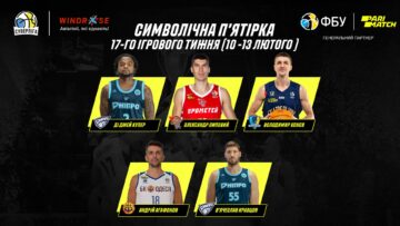 Определились сборная и MVP недели в украинской Суперлиге 25 - basket.com.ua