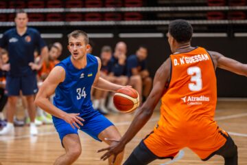 Контрольний матч. Україна - Нідерланди 85:81 75