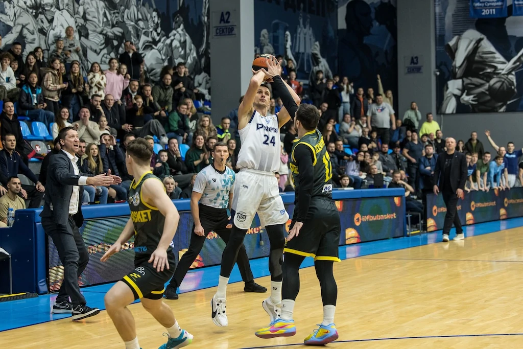 Суперліга. "Дніпро" — "Київ-Баскет" 70:69 1