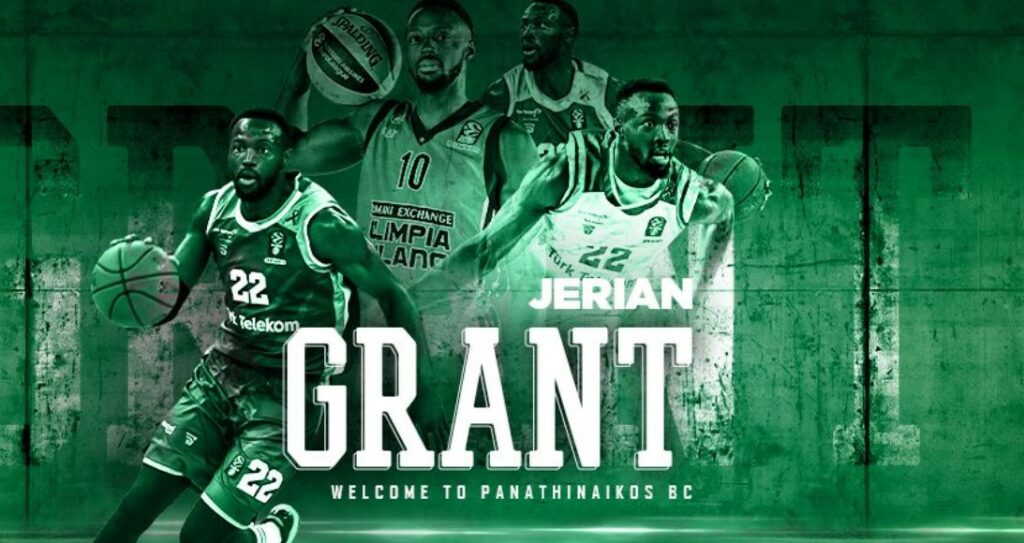 "Панатінайкос" підписав MVP Єврокубка Джеріана Гранта 2 - basket.com.ua "Панатінайкос" підписав MVP Єврокубка Джеріана Гранта 1 - basket.com.ua