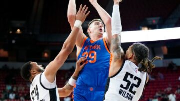 Дмитро Скапінцев зробив 7 підбирань в переможному матчі "Нью-Йорка" у Літній лізі НБА 53 - basket.com.ua