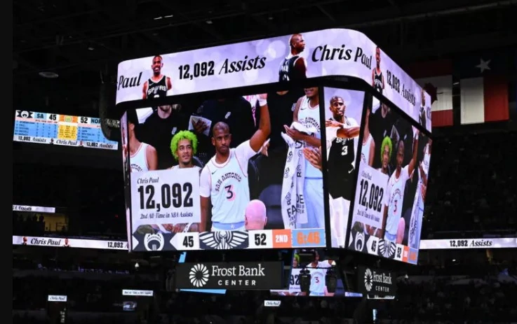 Кріс Пол вийшов на друге місце в історії НБА за асистами 1