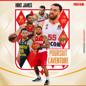 "Монако" оголосив про новий контракт з Майком Джеймсом 57 - basket.com.ua