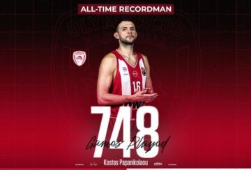 Ветеран "Олімпіакоса" став рекордсменом клубу за проведеними матчами в усіх турнірах 25