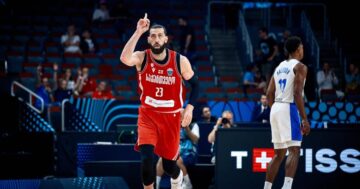 Збірна Грузії вперше в історії вийшла в 1/4 фіналу Євробаскету, вибивши фаворита турніру 33