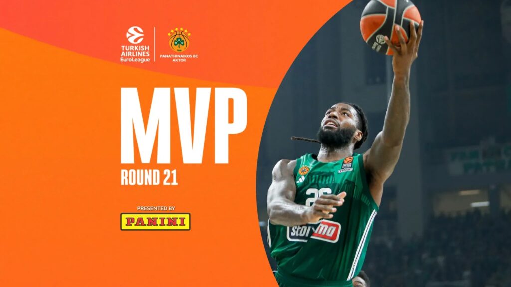 Центровий "Панатінаїкоса" – MVP 21-го туру Євроліги 1 - basket.com.ua
