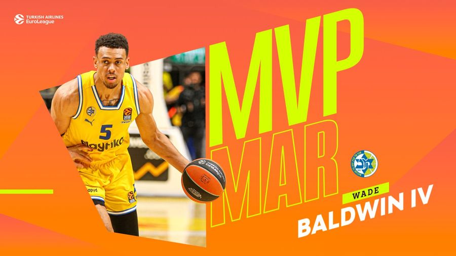 Гравець "Маккабі" вперше за чотири роки отримав нагороду MVP місяця в Євролізі 1