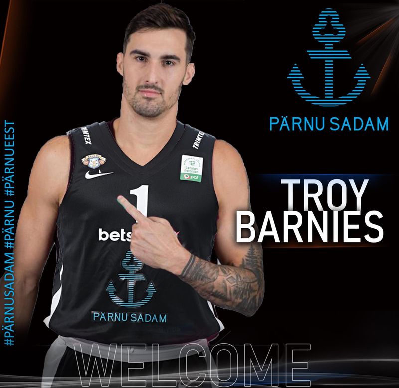 Трой Барніс підсилив естонський клуб 1