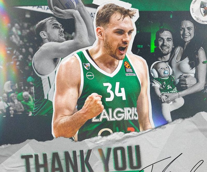 Офіційно: "Жальгіріс" покинув екс-гравець "Юти" та "Атланти" 1 - basket.com.ua