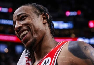 Демар Дерозан покращив своє місце в історичному рейтингу скорерів та повторив рекорд Кобі Браянта 35