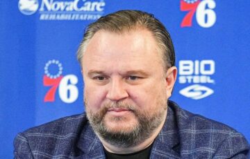 "Філадельфія" визначилася з долею функціонера, через якого Харден запросив обмін 33 - basket.com.ua