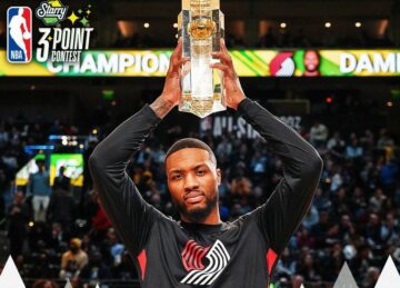 Деміан Ліллард - переможець конкурсу трьохочкових Матчу всіх зірок 27