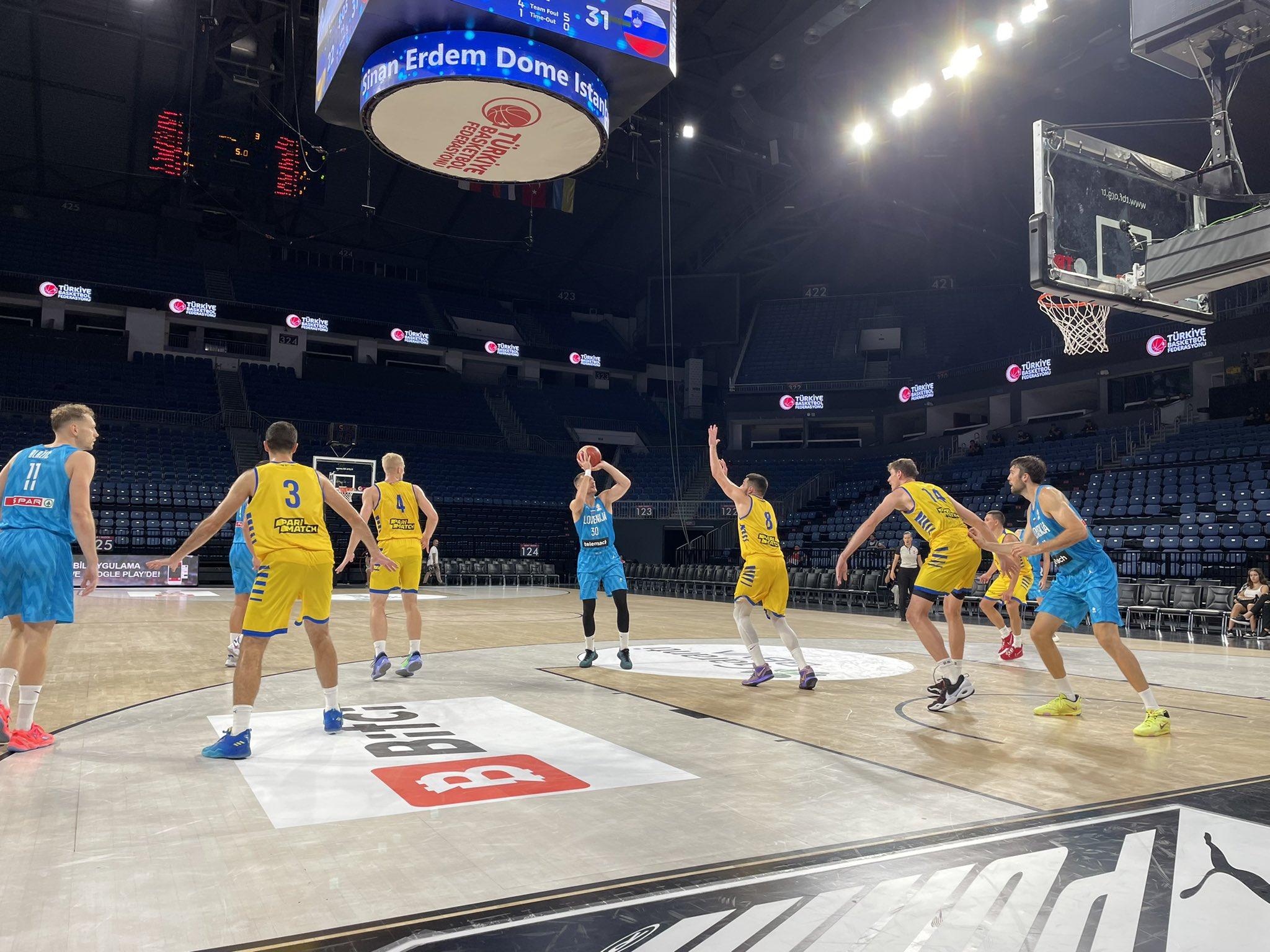 Контрольний матч. Україна — Словенія 82:86 73 - basket.com.ua
