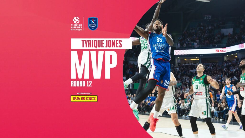Центровий "Анадолу Ефеса" – MVP 12-го туру Євроліги 2 - basket.com.ua Центровий "Анадолу Ефеса" – MVP 12-го туру Євроліги 1 - basket.com.ua
