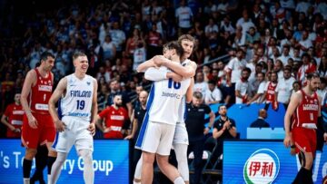 Збірна Фінляндії оформила феноменальний рекорд Євробаскету і вперше в історії вийшла в півфінал турніру 43