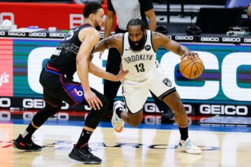 "Бруклин" назвал "Филадельфии" желаемую компенсацию за Джеймса Хардена 45 - basket.com.ua