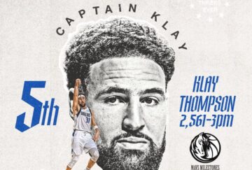 Клей Томпсон увійшов до п'ятірки кращих снайперів в історії НБА 33