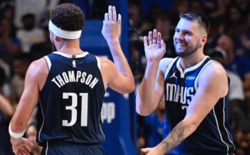Клей Томпсон завдяки перформансу в перші чверті гри з “Вашингтоном” повторив рекорд Дончича 29