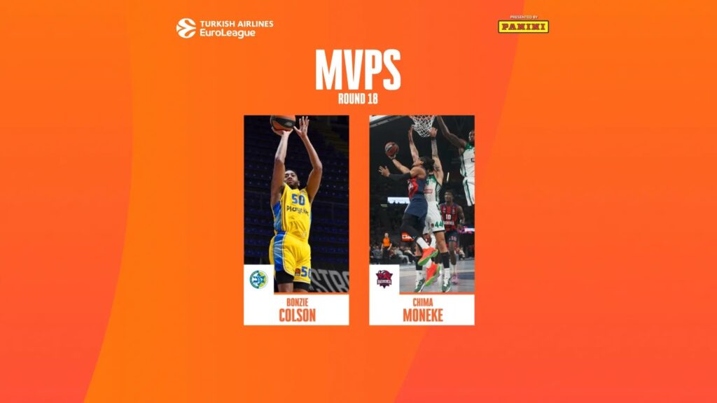 Форвард "Маккабі" і центровий "Басконії" – MVP 18-го туру Євроліги 2 - basket.com.ua Форвард "Маккабі" і центровий "Басконії" – MVP 18-го туру Євроліги 1 - basket.com.ua