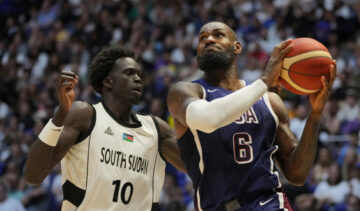 США ледь перемогли Південний Судан завдяки кидку Леброна. Ентоні Девіс пояснив невиразну гру команди 33 - basket.com.ua