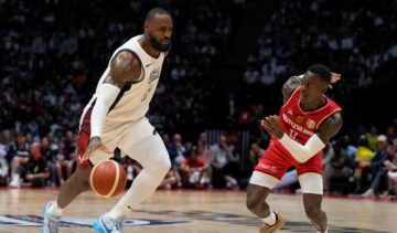 Леброн Джеймс врятував для збірної США матч проти Німеччини 30 - basket.com.ua