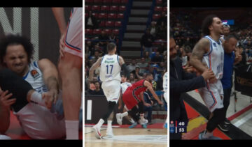 Один з кращих гравців Євроліги отримав моторошну травму і не зміг самотужки покинути майданчик 29