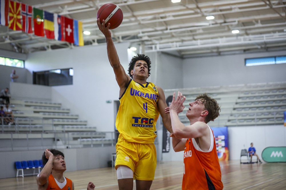 Чемпіонат Європи U-18. Україна — Нідерланди 67:85 1 - basket.com.ua